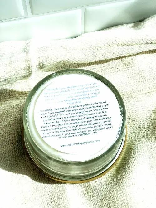 Abundance Candle / Ritual Candle / Intention Candle / Hand Poured AO